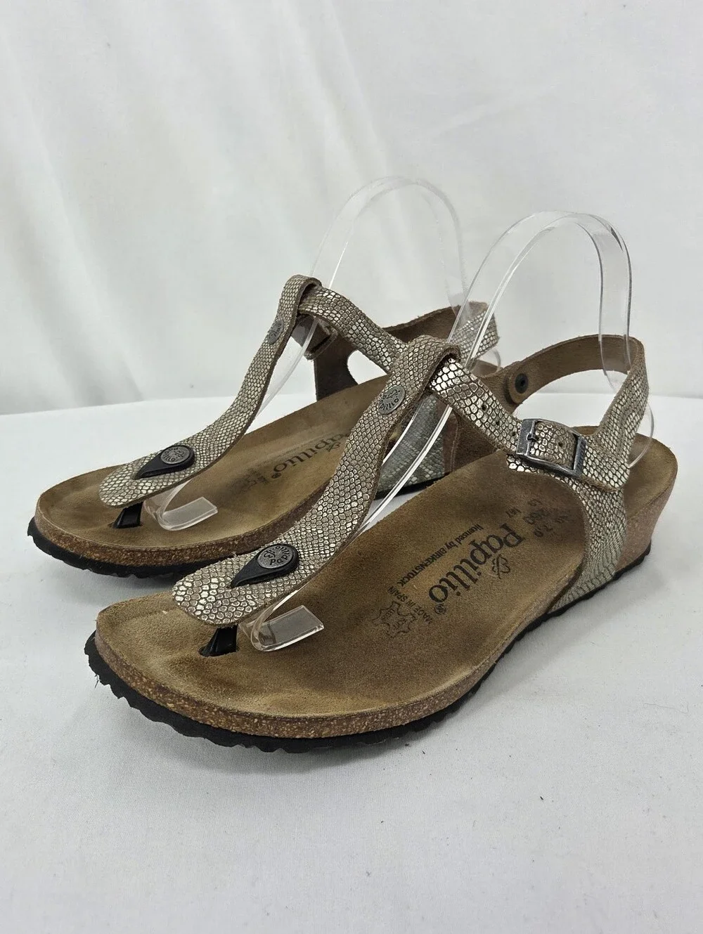 Papillio Ashley Birkenstock T strap sandals sz 9